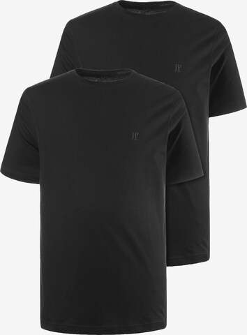 T-Shirt JP1880 en noir : devant