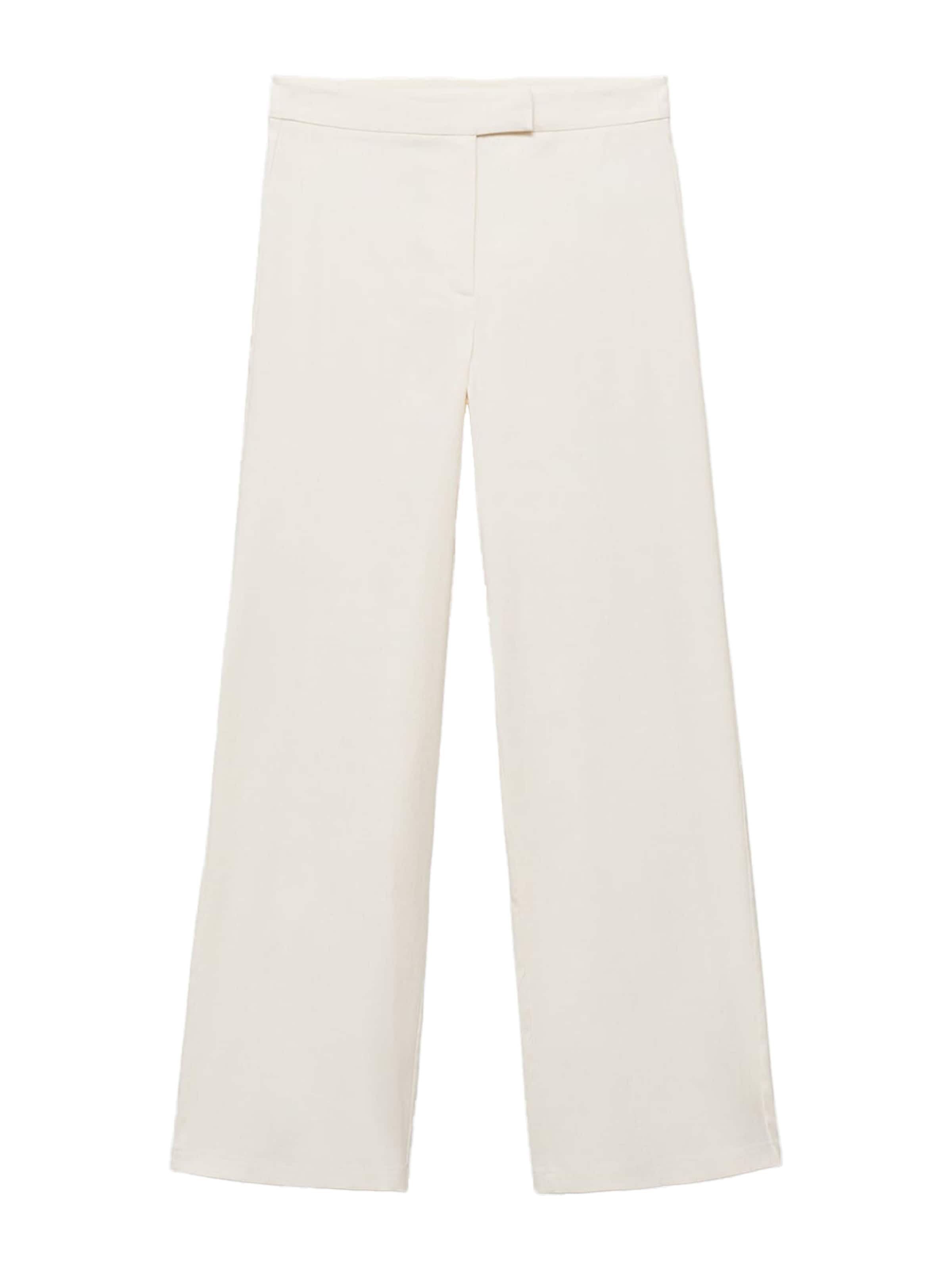 MANGO Loosefit Chino nadrág 'ANA' - bézs: elől