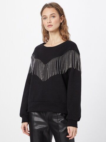 AllSaints - Sweatshirt 'JAINE' em preto: frente