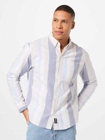 HOLLISTER Regular Fit Skjorte 'WEBEX' i blå: forside