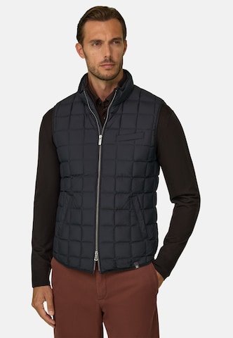 Gilet Boggi Milano en bleu : devant