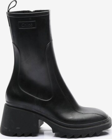 Chloé Dress Boots in 39 in Black: front