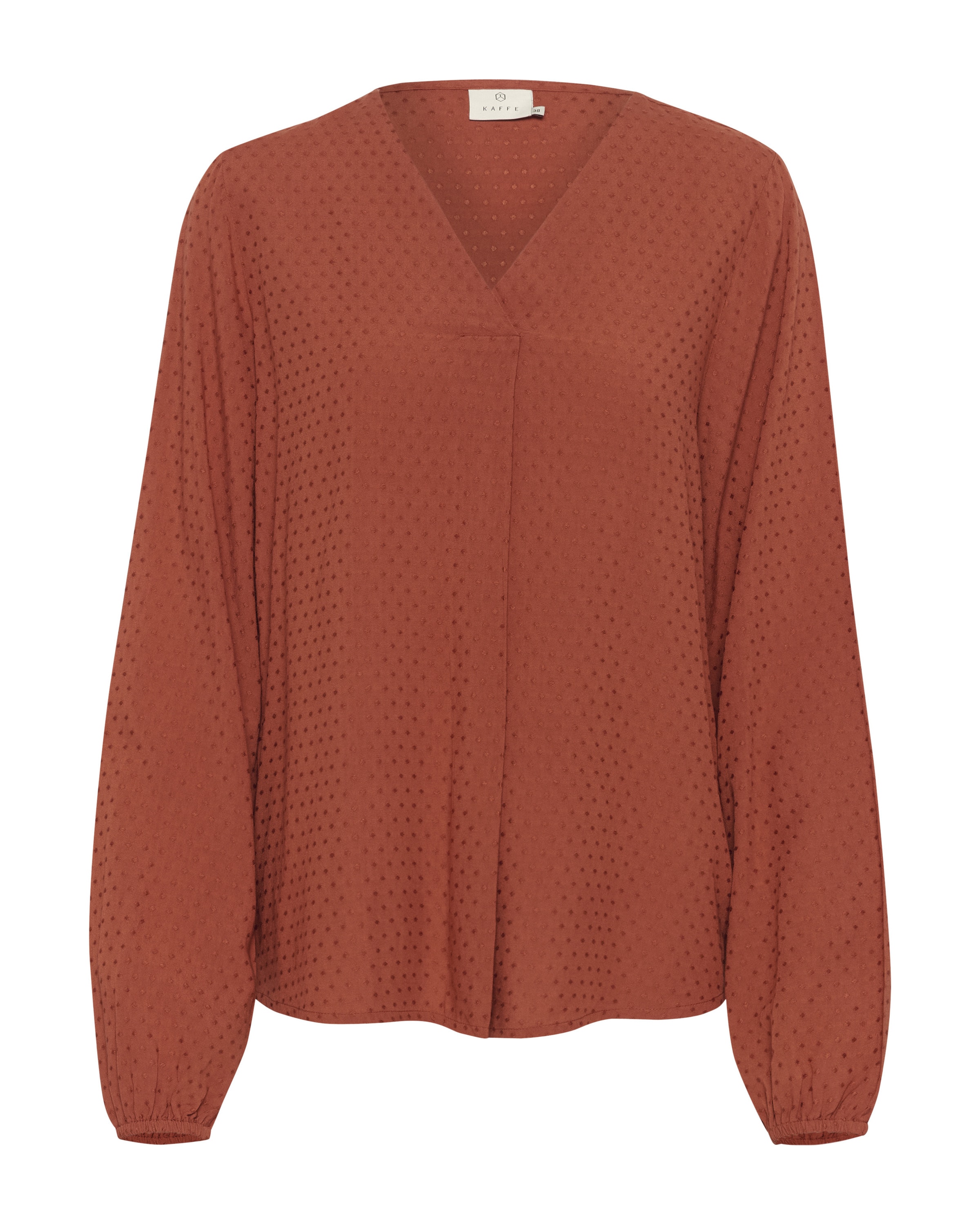 Kaffe - Blusa 'KAElsa' en naranja: frente