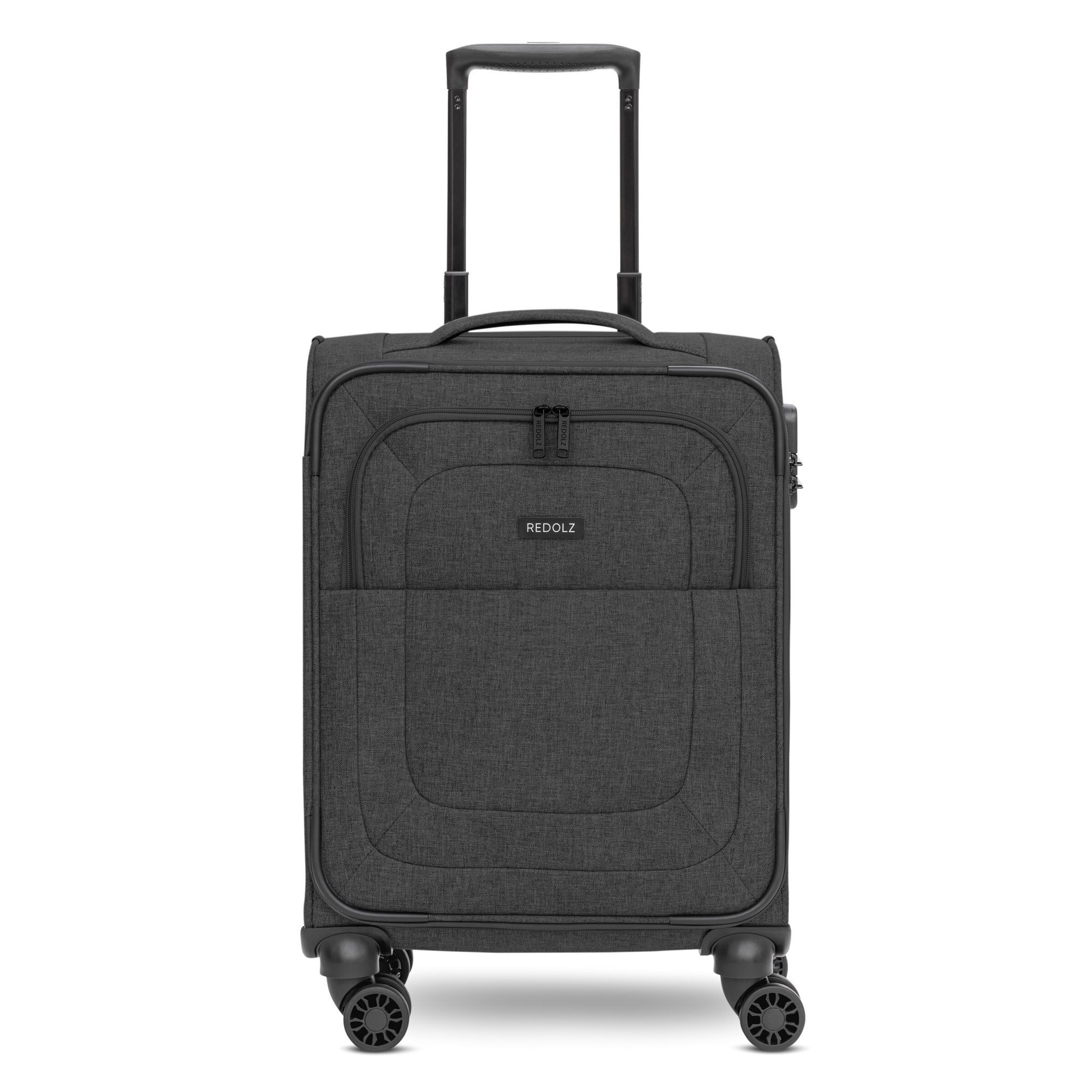 Redolz Trolley 'Essentials 12 CABIN' in Schwarz: Vorderseite