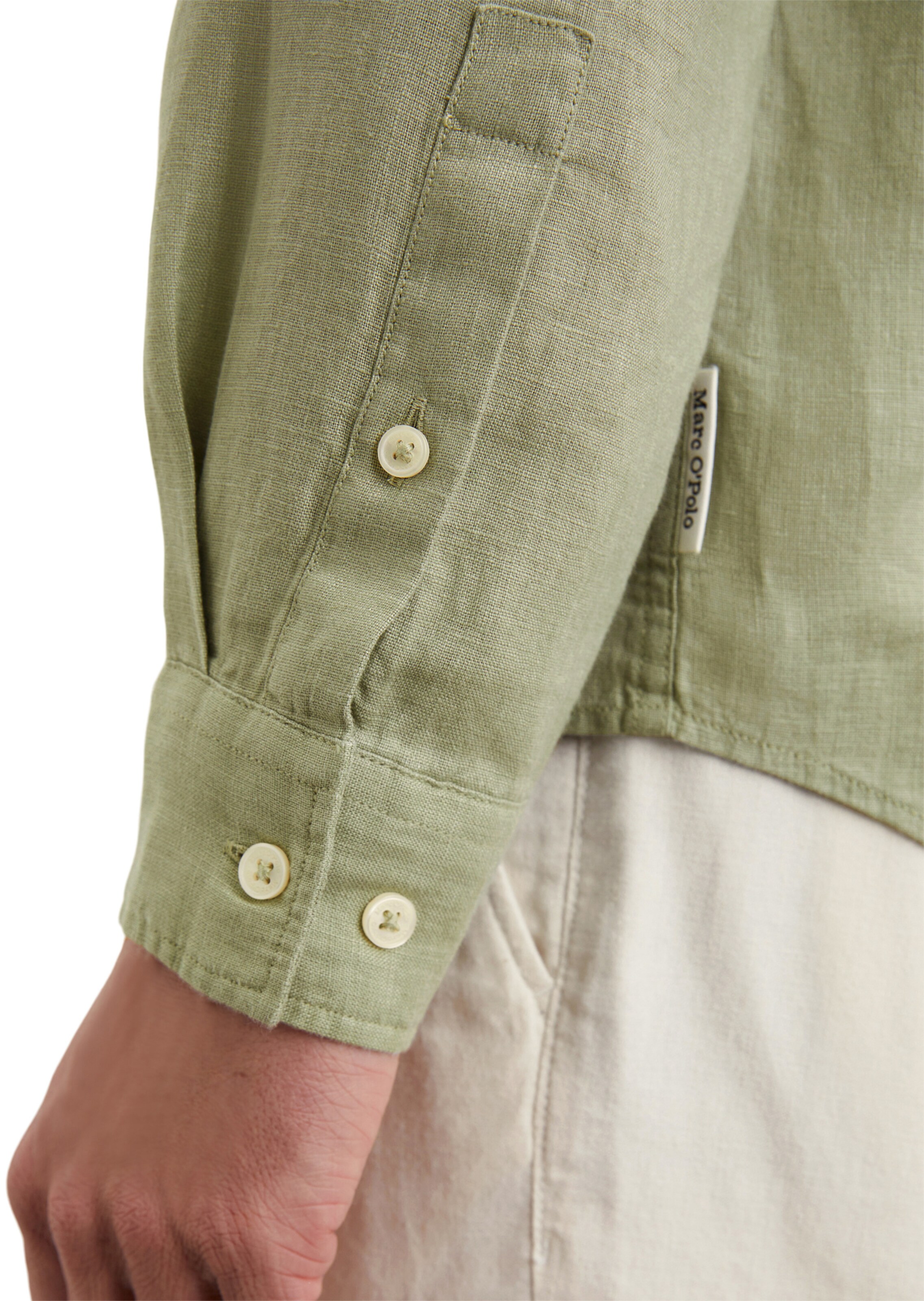 Marc O'Polo Rovný strih Košeľa - Zelená