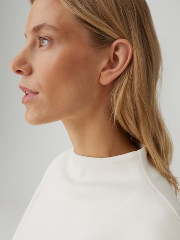 OPUS Sweatshirt 'Gariane' in Weiß