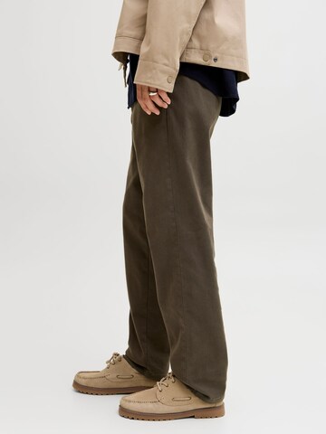 JACK & JONES Loosefit Chino in Groen
