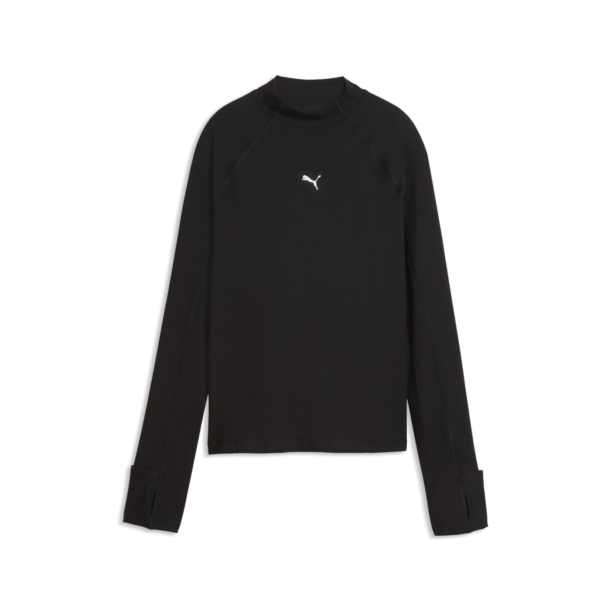 T-shirt fonctionnel 'Brightstride' PUMA en noir : devant