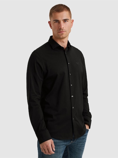PME Legend Button Up Shirt 'Shirt in jersey' in L in Black, Item view