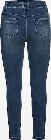 SHEEGO Skinny Jeans in Blau