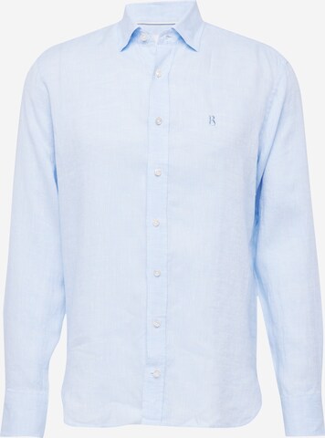 BOGNER Regular fit Button Up Shirt 'Timi' in Blue: front