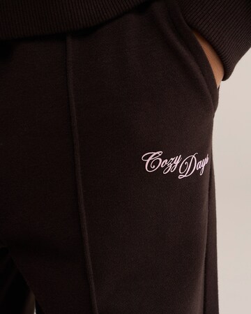 WE Fashion Wide leg Broek in Bruin