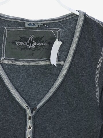 NILE Longsleeve-Shirt XS in Grau