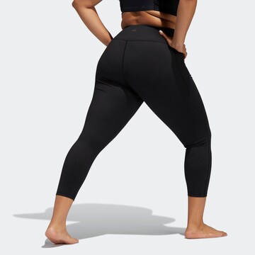 Skinny Pantaloni sport 'Studio ' de la ADIDAS SPORTSWEAR pe negru