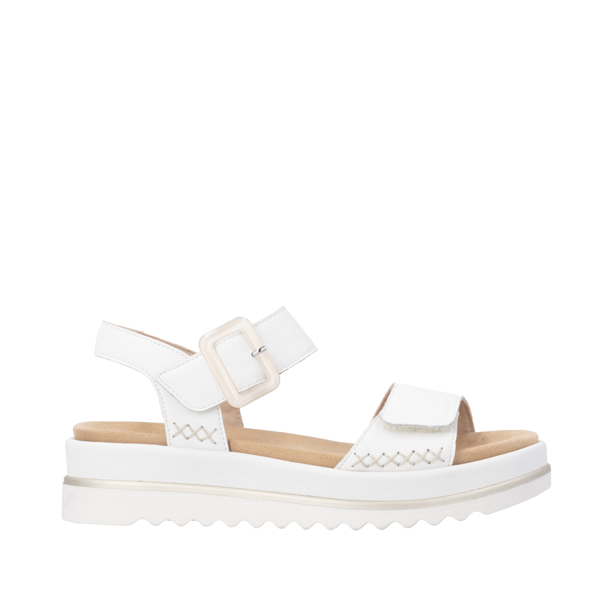 Sandales 'D3P53' REMONTE en blanc