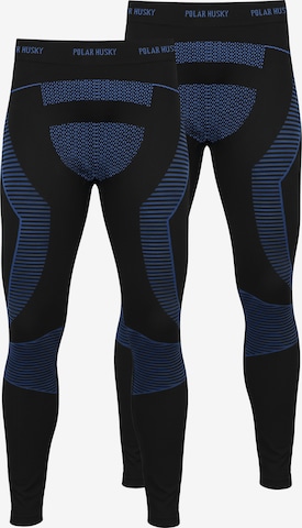 Sous-vêtements de sport normani en bleu : devant