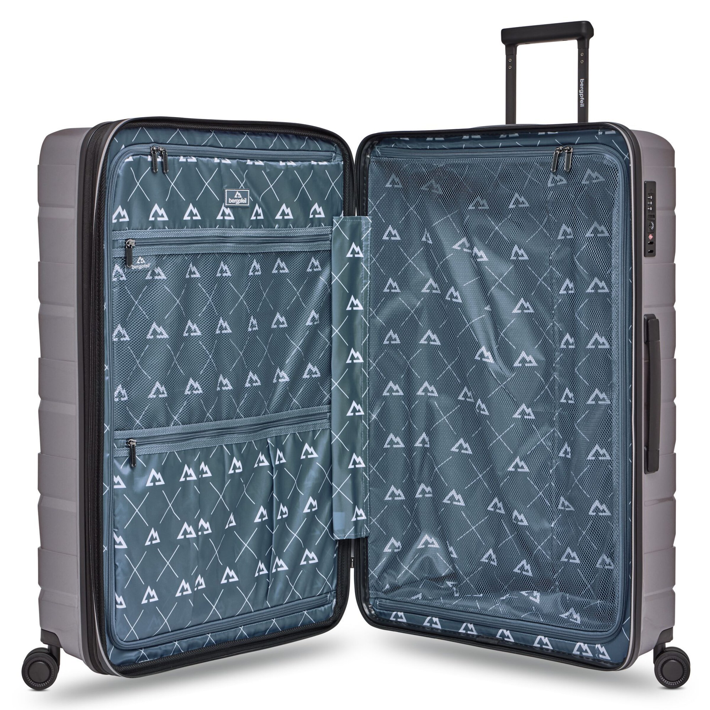 Bergpfeil Trolley 'Travel' in Zilver