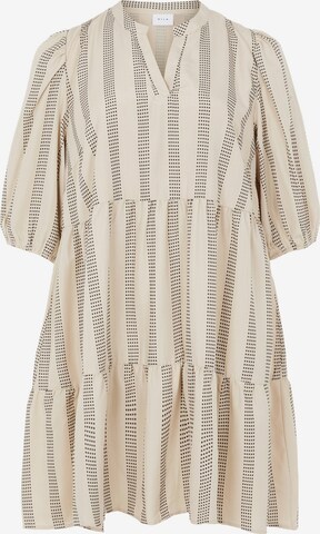 EVOKED Shirt Dress 'Etna' in Beige: front