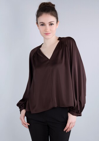 IMPERIAL Blouse in Brown: front