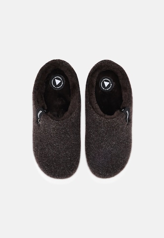Pantoufle 'YORK PICOS' VERBENAS en marron