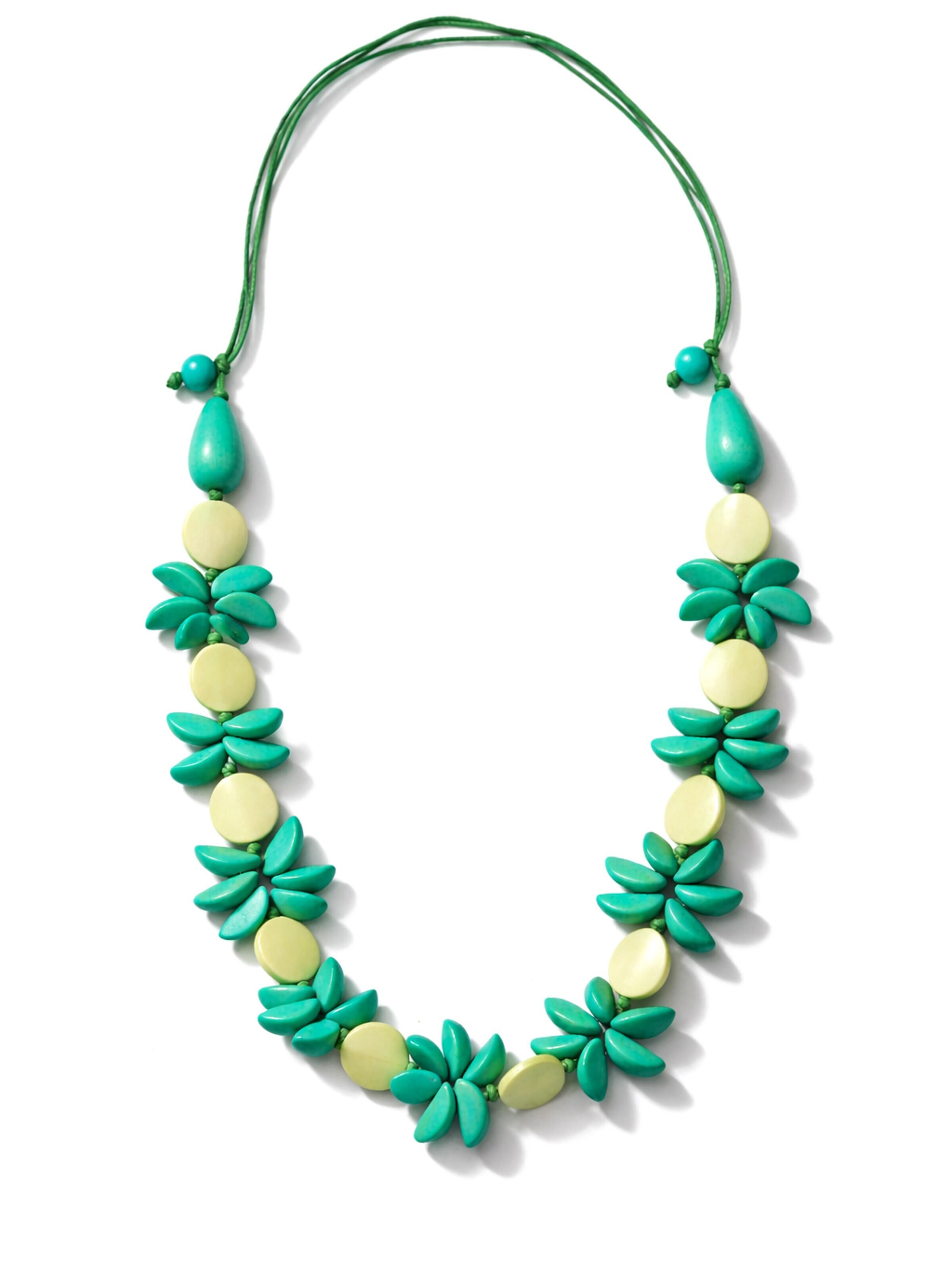 COLLEZIONE ALESSANDRO Necklace 'Edith' in Green