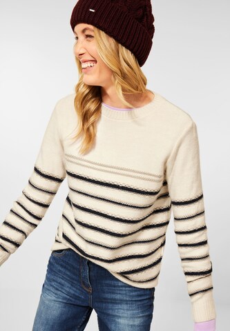 CECIL Sweater in Beige: front