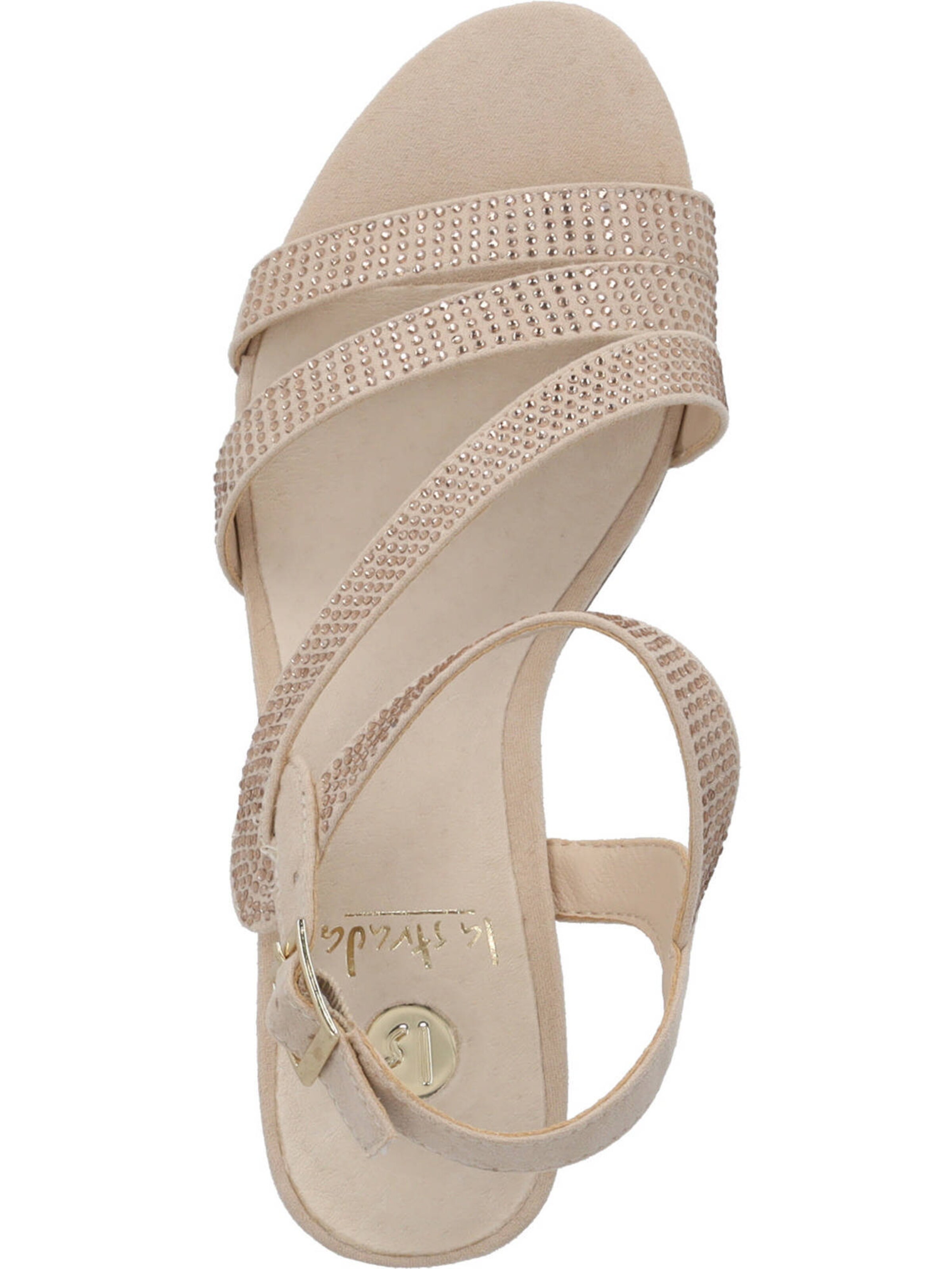 LA STRADA Strap Sandals '2201015' in Beige