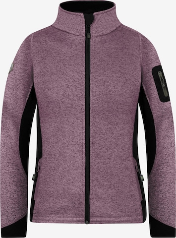 normani Athletic fleece jacket in Purple: front