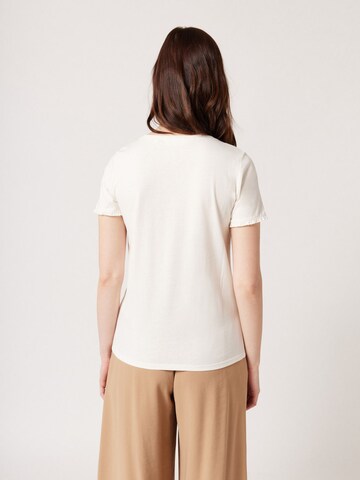 NAF NAF Shirt 'Chica' in White