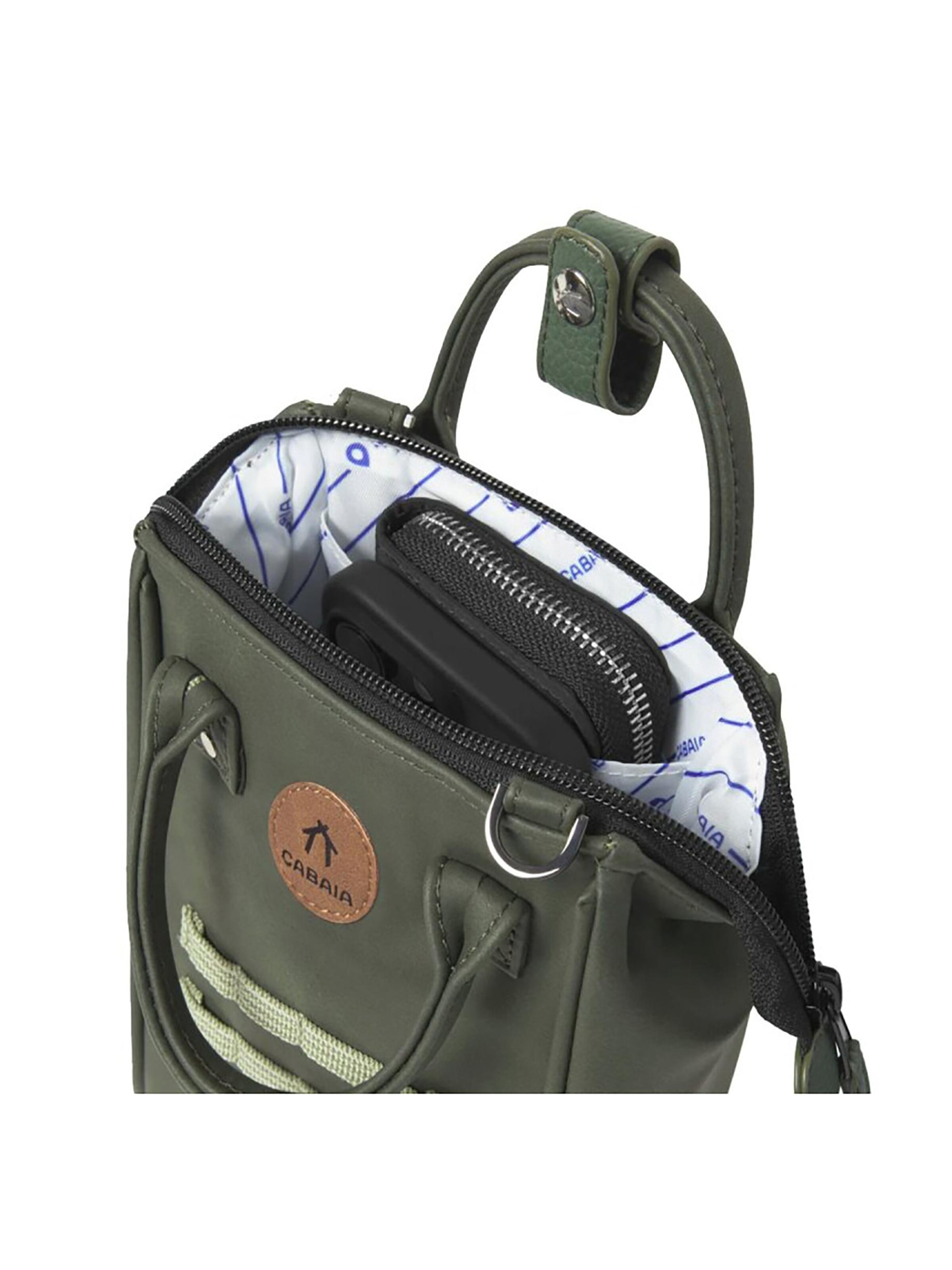 Cabaia Crossbody Bag 'Busan' in Green