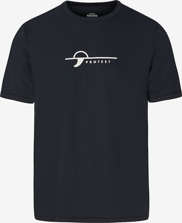 PROTEST Funktionsshirt 'PRTCore' in Schwarz: Vorderseite