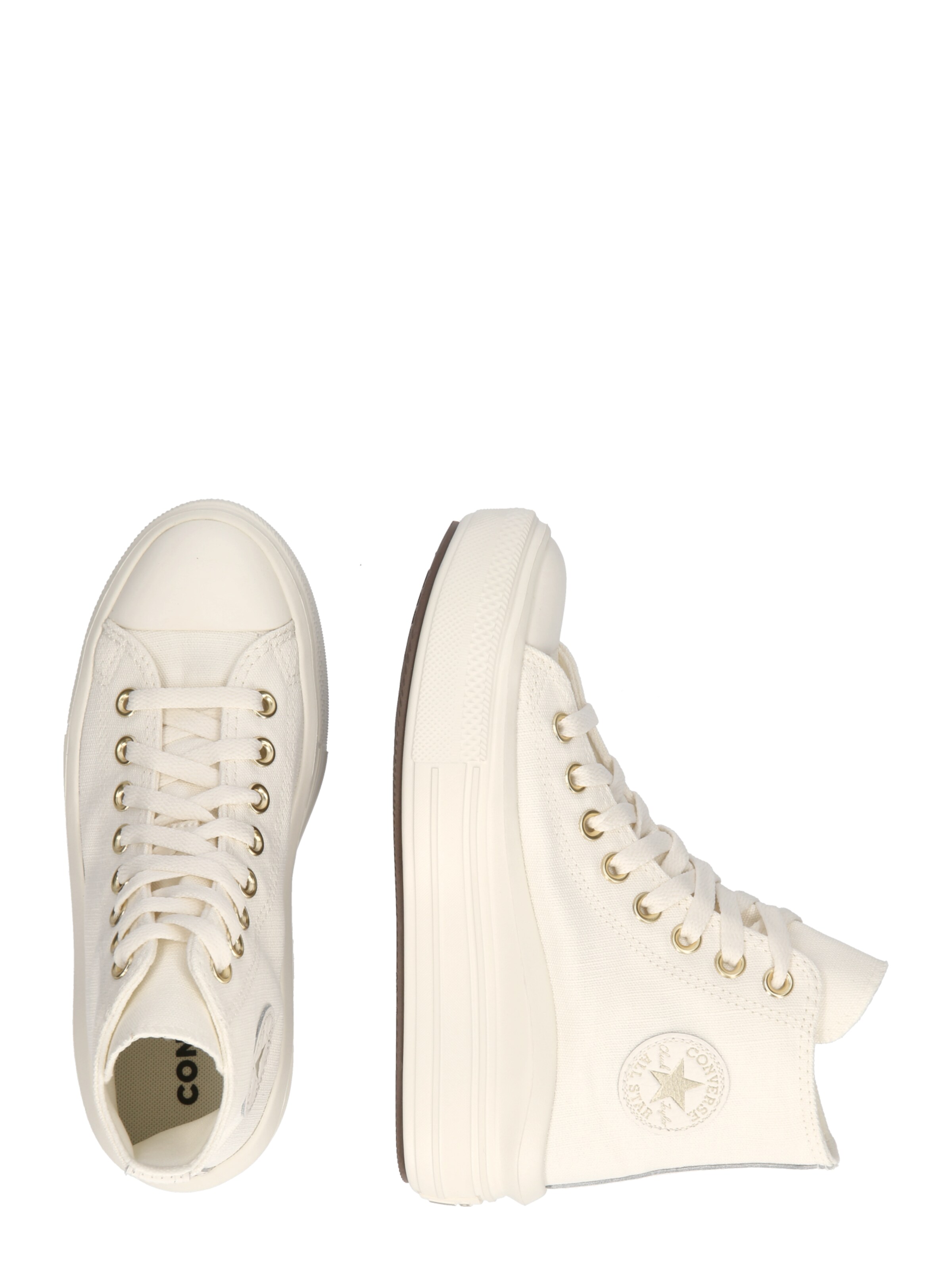 CONVERSE Ketsid 'Chuck Taylor All Star Move', värv valge