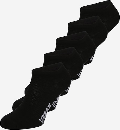Urban Classics Chaussettes en noir / blanc, Vue avec produit