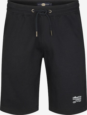 Petrol Industries Trousers in Black: front