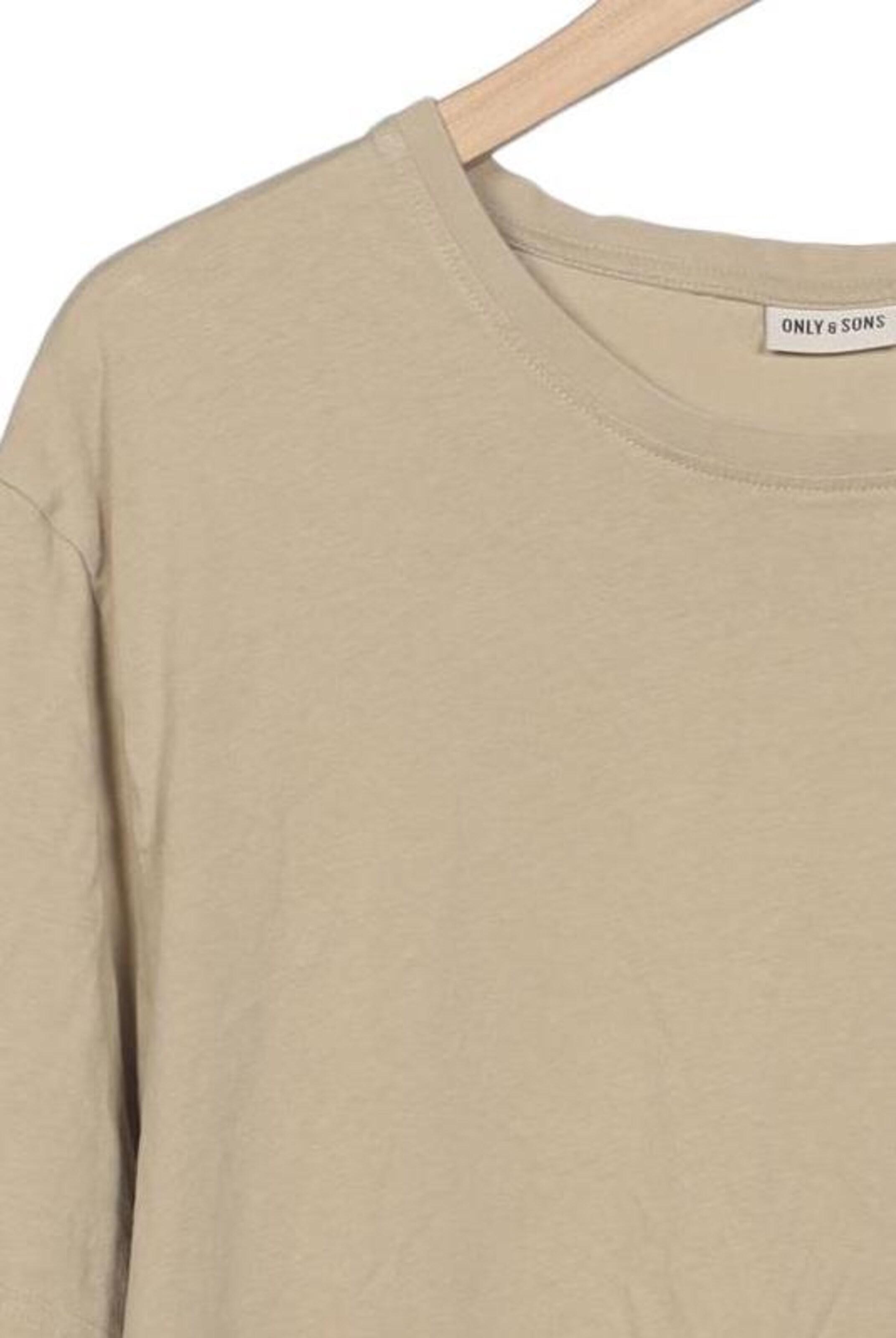 Only & Sons Shirt in XXL in Beige