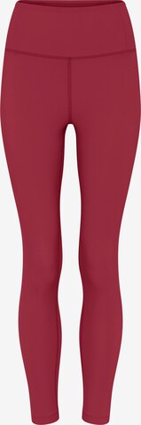 Skinny Pantalon de sport 'FLOAT' Girlfriend Collective en rouge : devant