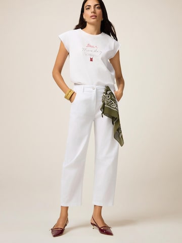 oltre Loose fit Trousers in White
