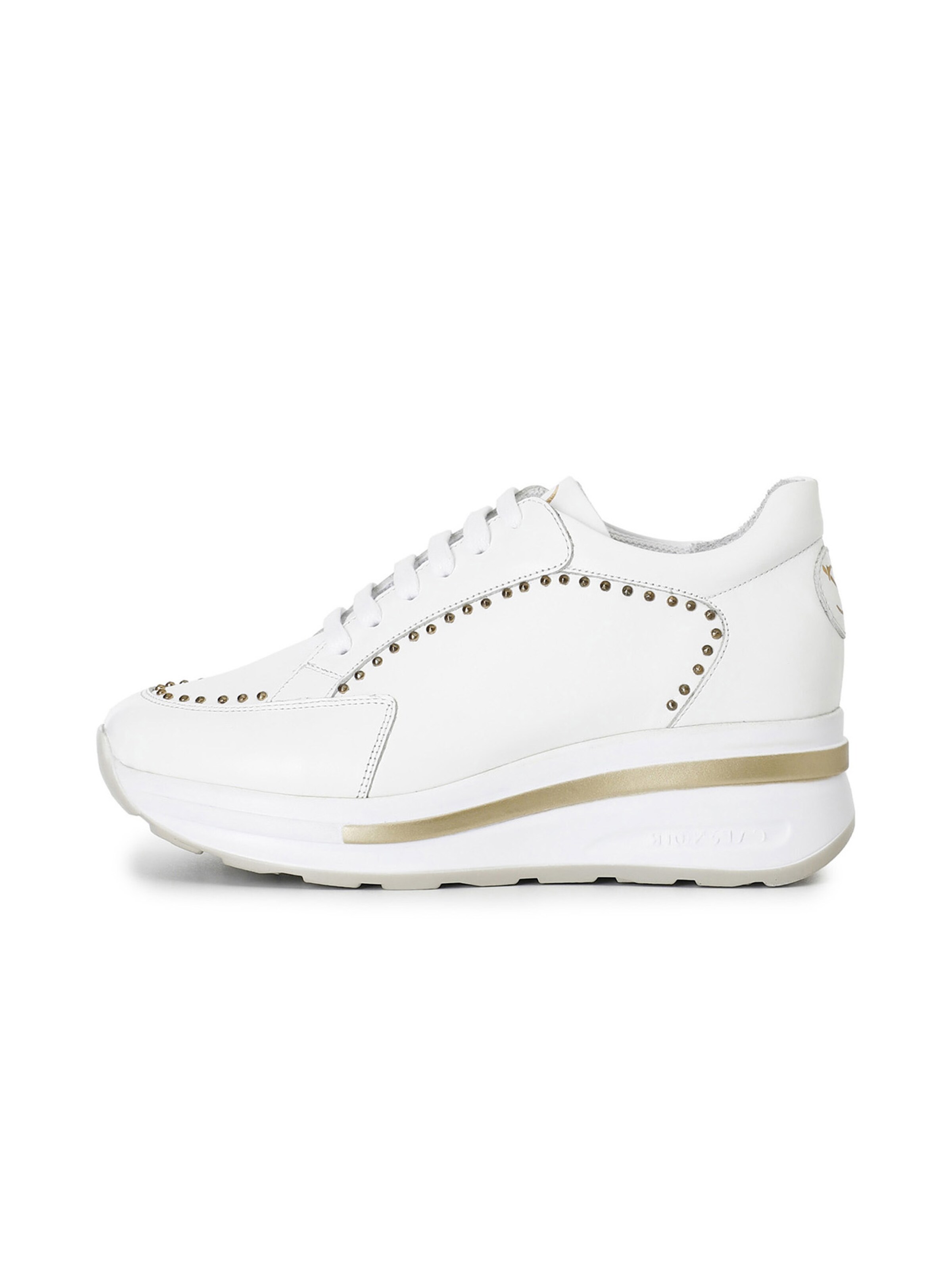 CAFè NOIR Turnschuhe in weiß, Produktansicht