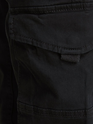 Jack & Jones Junior Zúžený Kalhoty 'Paul' – černá