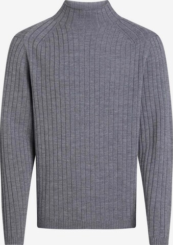 Pull-over Calvin Klein en gris : devant