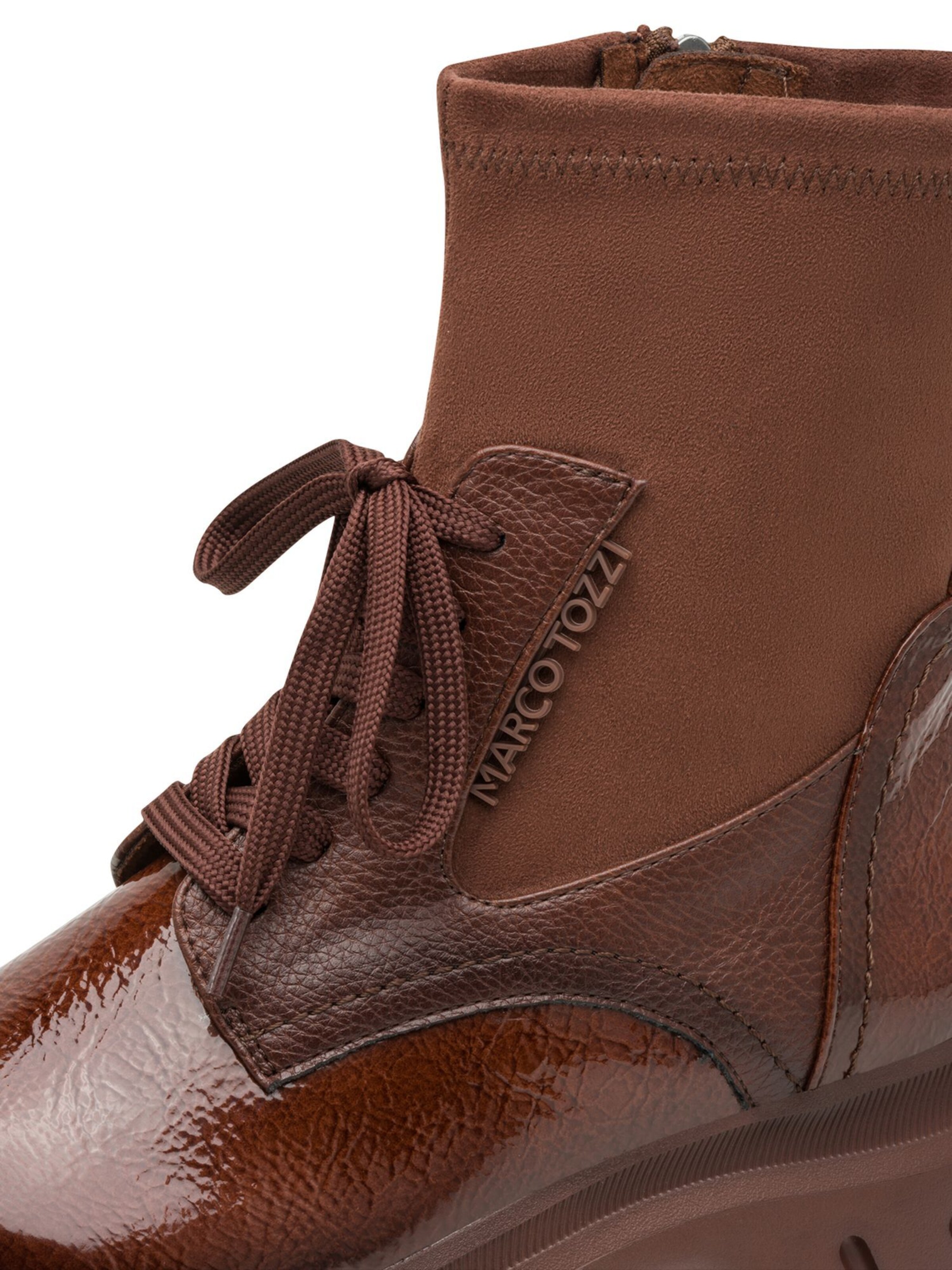 Bottines à lacets MARCO TOZZI en marron