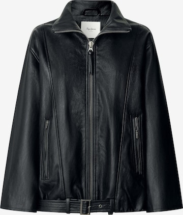 Giacca di mezza stagione 'Lina' di Pepe Jeans in nero: frontale