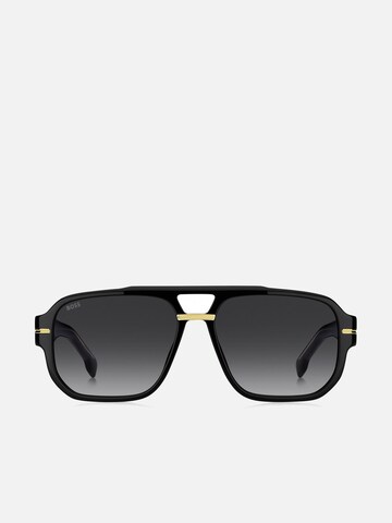 HUGO BOSS Sunglasses in Black: front