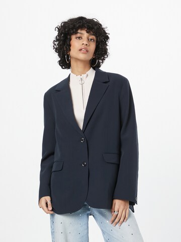 Samsøe Samsøe - Blazer 'Ramona' en azul: frente