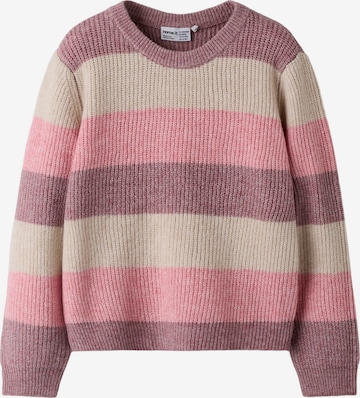 NAME IT Sveter 'NKFSALLY' - Fialová: predná strana