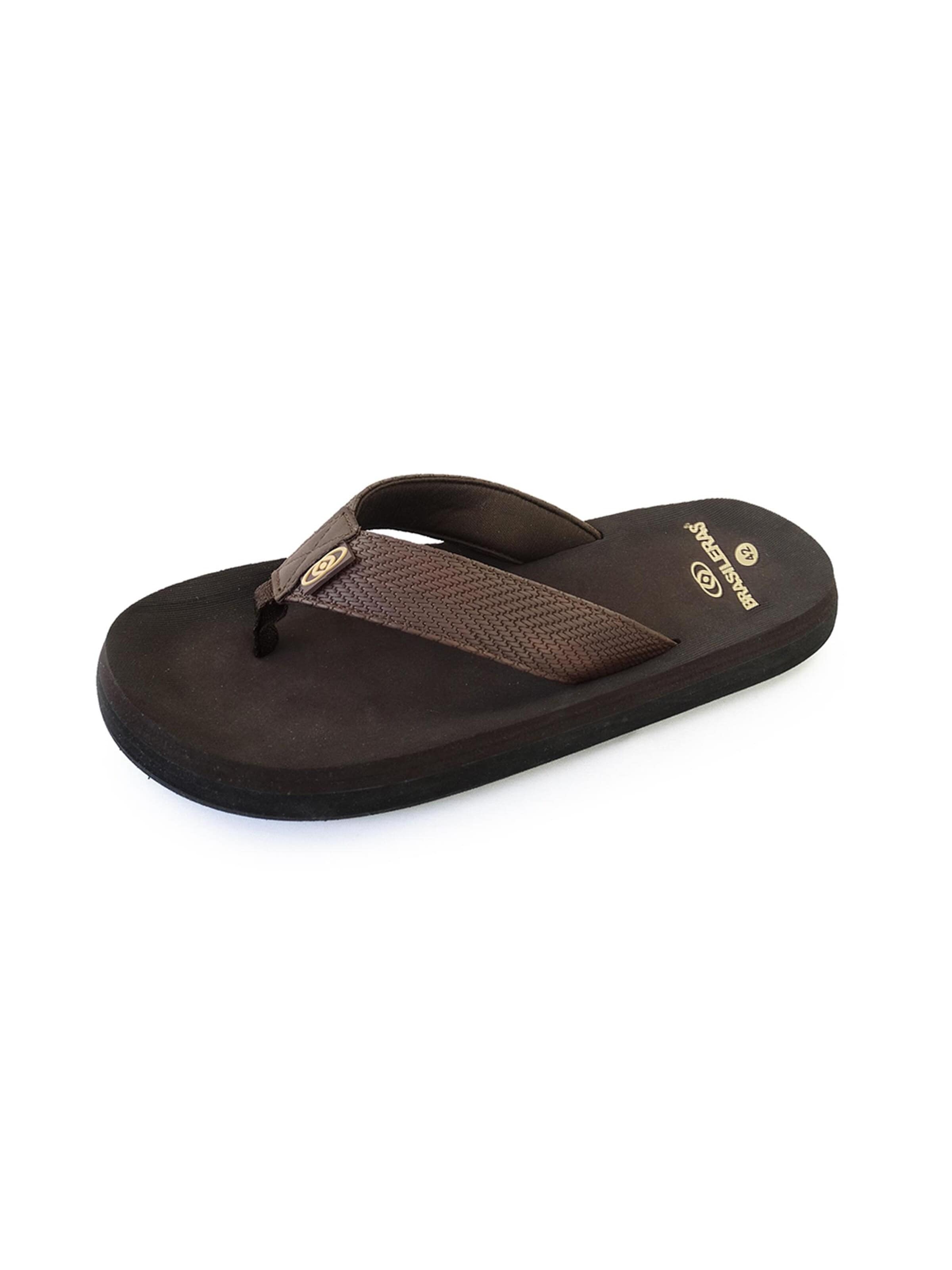 Brasileras Beach & swim shoe 'Puff' in Brown