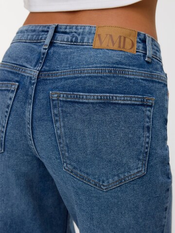 VERO MODA Wide Leg Jeans i blå