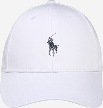 Polo Ralph Lauren Cap 'BASELINE' in Weiß