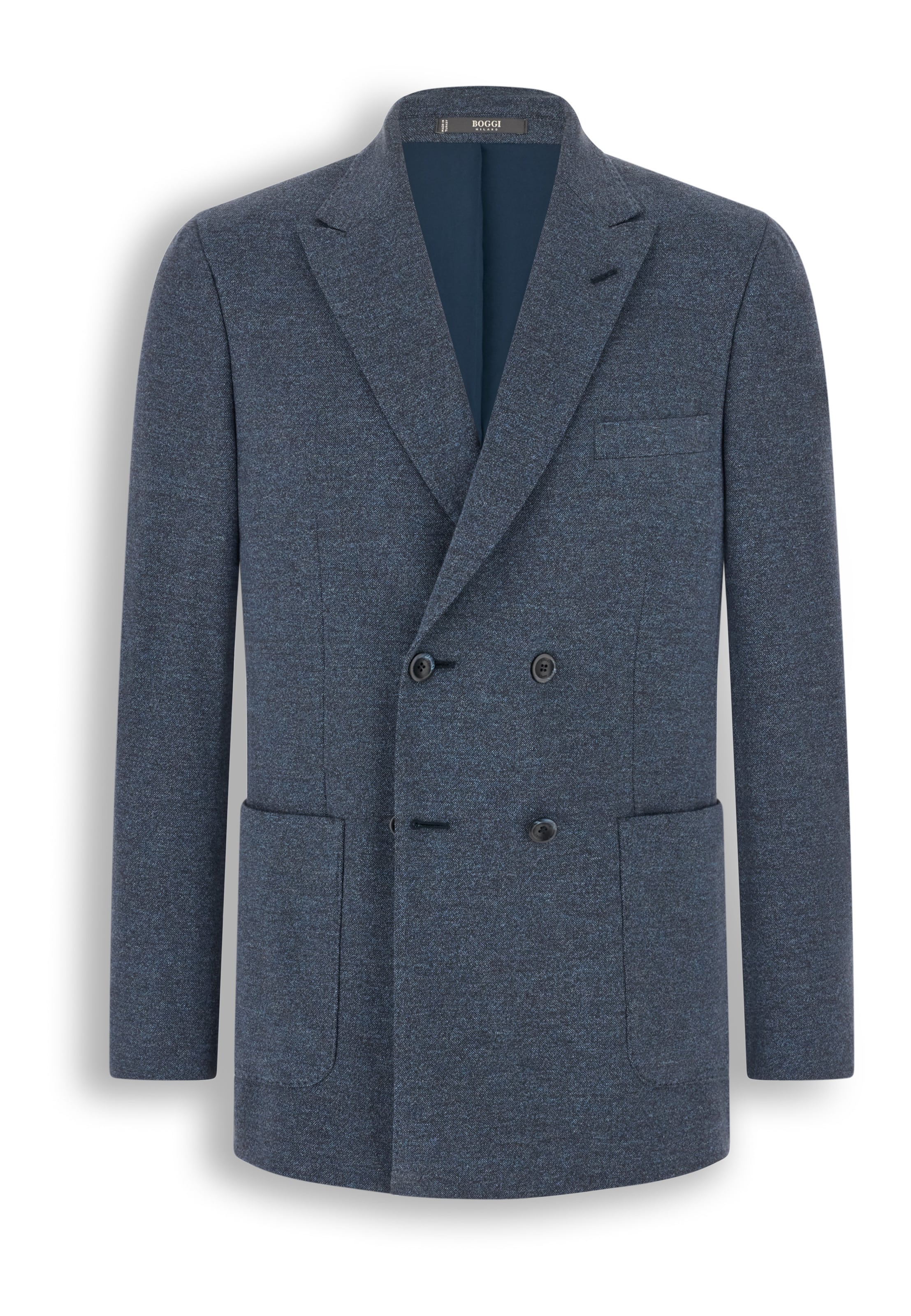 Boggi Milano Regular fit Suit Jacket in Blue: front