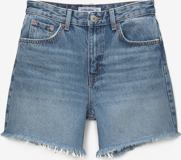 Pull&Bear Shorts in Blau: Vorderseite